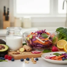 Microbiote et régime alcalin