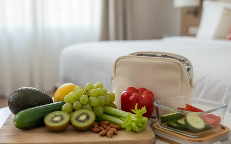 Alimentation alcaline en voyage
