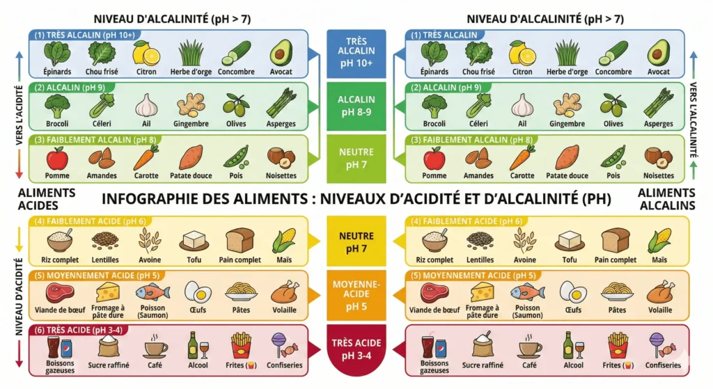 Comparaison régimes alimentaires