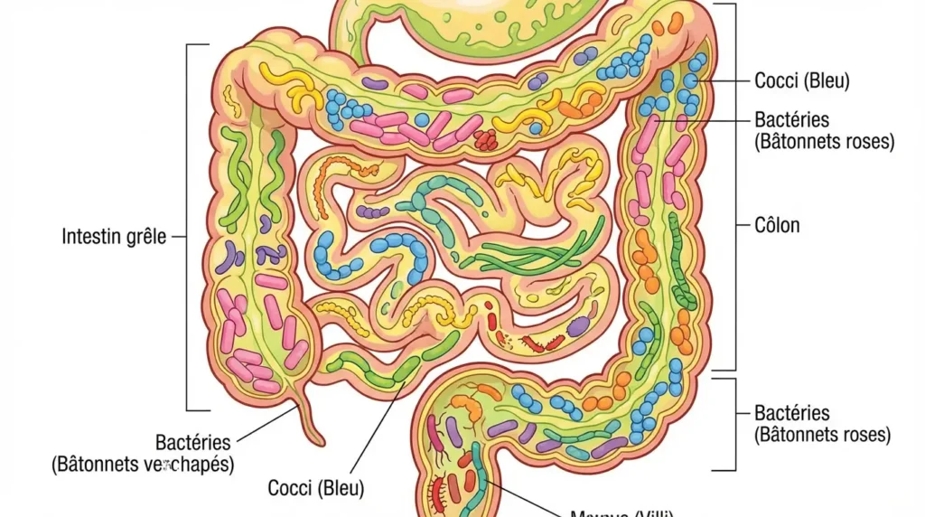 microbiote intestinal et kéfir bienfaits sur la flore intestinale
