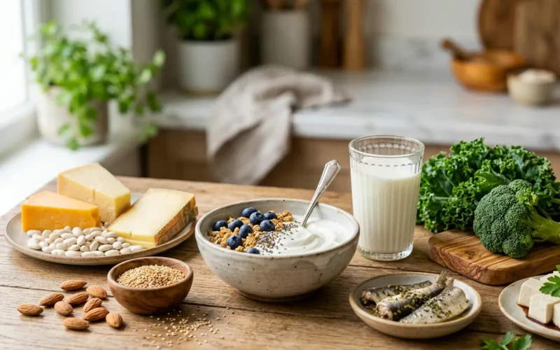 Calcium alimentation