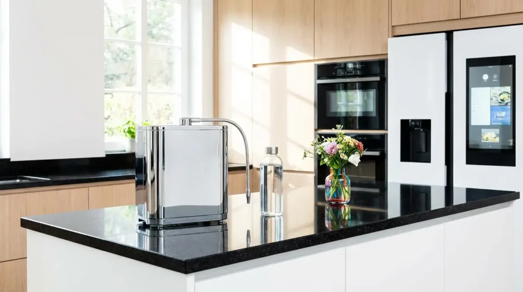 ioniseur eau maison pour produire de l'eau ionisée alcaline