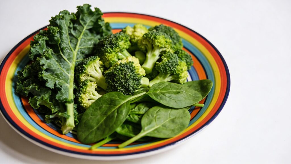 légumes verts calcium alimentation alcaline